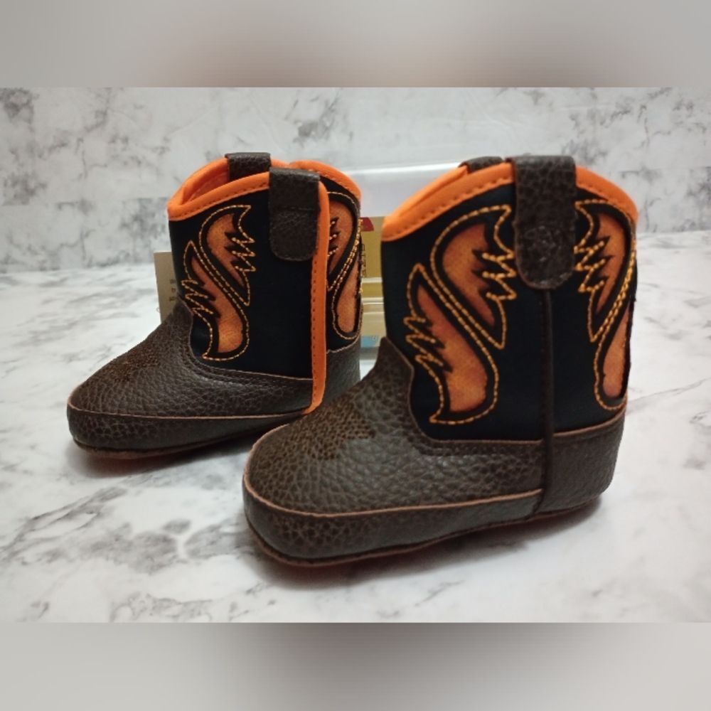NIB Ariat Lil Stompers Baby Boots Size 6wks-3mnths